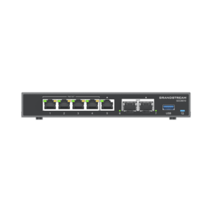 gcc6010 4 en 1: Firewall Nueva Generación, Router, PBX IP, Switch Gigabit de 5 Puertos (4 PoE) y 2 Puertos SFP 2.5 Gigabit