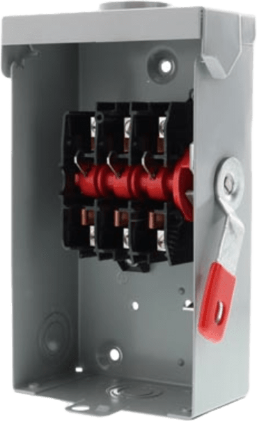 gnf322ra Interruptor de Seguridad GNF322RA, 240Vca, 3 polos, 60 Amp, sin portafusibles, Nema 3R.