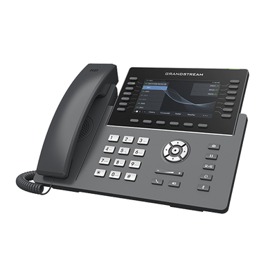 grp2650 Teléfono IP Wi-Fi, Grado Operador, 14 líneas SIP con 6 cuentas, pantalla LCD 5", puertos Gigabit, Bluetooth, PoE, codec Opus, IPV4/IPV6 con gestión en la nube GDMS