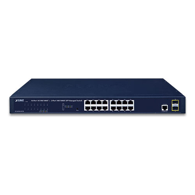 gs-4210-16t2s Switch Administrable Capa 2, 16 Puertos 10/100/1000T, 2 Puertos SFP 100/1G/2.5G, Administración Remota con CloudNMS