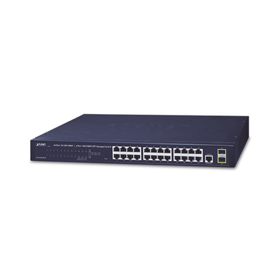 gs-4210-24t2s Switch Administrable Capa 2 de 24 Puertos Gigabit 10/100/1000T, 2 Puertos SFP 100/1000X , Cuenta con una Interfaz de Consola