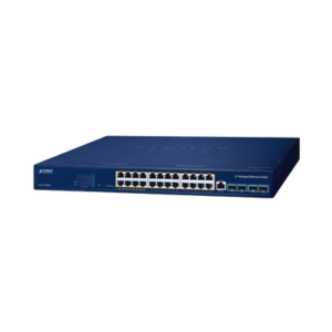 gs-6311-24hp4x Switch PoE Administrable Capa 3, 24 Puertos Gigabit, Hasta 480 W, 8 Puertos 802.3bt, 16 Puertos 802.3at, 4 Puertos SFP 10G