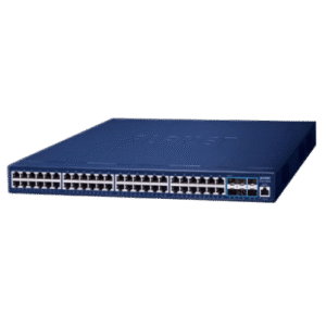 Switch Gestionado Capa 3 / 48 Puertos Gigabit + 6 Puertos 10G SFP+ / Routing IPv4/IPv6 / NMS Integrado / QoS Avanzado / Seguridad Empresarial