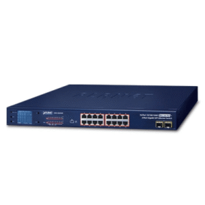 gsw-1820vhp Switch No Administrable PoE+ Extender, Aislamiento VLAN de 16 Puertos Gigabit +, 2 Combo TP/SFP y Pantalla