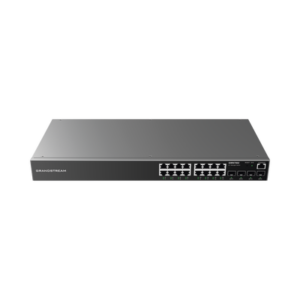 gwn7802 Switch Gigabit Administrable / 16 puertos 10/100/1000 Mbps + 4 Puertos SFP Uplink / Compatible con GWN Cloud.