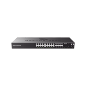 gwn7803p Switch Gigabit PoE+ Administrable / 24 puertos 10/100/1000 Mbps + 4 Puertos SFP Uplink / Hasta 360W / Compatible con GWN Cloud.