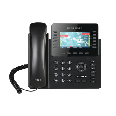gxp-2170 Teléfono IP empresarial de 12 Líneas con 5 teclas de función y conferencia de 4 vías, PoE