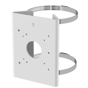 ha35plm01 Soporte para Poste Serie 35 / Material Aluminio + Acero Inoxidable / Capacidad de Carga Máxima 4 kg / Compatible con Accesorios Honeywell / Para Cámaras de Seguridad Exteriores