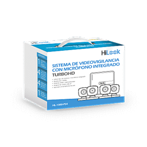 hl-1080-ps4 (MICRÓFONO Integrado) Kit TurboHD 1080p Lite / DVR 4 canales / Audio por Coaxitron / 4 Cámaras Bala de Policarbonato con Micrófono Integrado