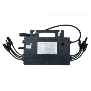 hms2000dw4t Microinversor 2 Kw, WIFI, 220 Vca, para Interconexión a Red Eléctrica, IP67, Conexión para Cable Troncal, soporta oversizing a 4 Módulos de Hasta 670 W