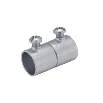 hub-2026 Cople de 1 1/2" (38 mm) para Pared Delgada con Tornillo.