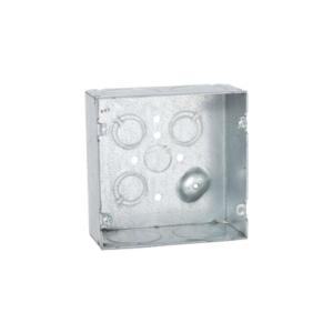 hub-259 Caja Cuadrada 4 11/16 x 4 11/16"/ Profundidad 2- 1/8"/ Cuenta con 6 Entrada de 1 1/4"/ 1 Entrada de 1/2" / 3 TKO (1/2"-3/4").