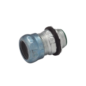 hub-2913rt Conector de Compresión Impermeable aislado de Acero Galvanizado para Pared Delgada de 3/4" .