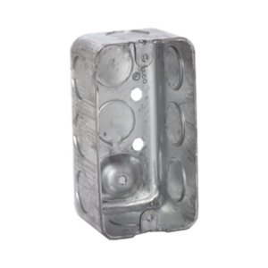 hub-660 Caja (Chalupa) 4x2"/ Profundidad 1-7/8"/ 10 Entradas de 1/2"/ Troquelada.