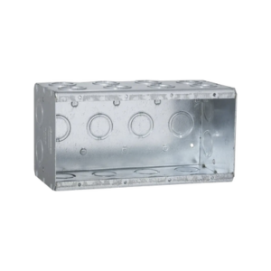 hub-698 Caja Multigang de 4 Gangs/ Profundidad de 3-1/2 Pulgadas (8.89 cm)/ 24 Entradas de 1/2 - 3/4 Pulgadas (1.27 - 1.91 cm)