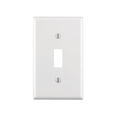 hub-p1w Placa para Interruptor de Palanca / Color Blanco.