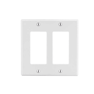 hub-p262w Tapa para Caja Multigang / Contacto Doble / Color Blanco.