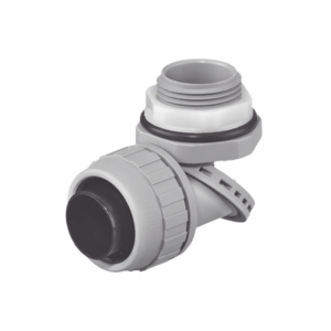 hub-ps1009-ngy Conector Multi Posición de Nylon de 1" para Tubería Liquidtight Polytuff.