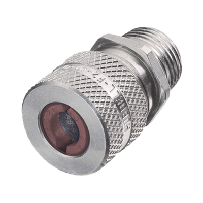 hub-shc-1024 Conector de cable, de aluminio macho recto, .50 - .63 ", 1/2".
