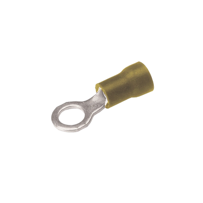 hub-tp-10-516 Zapata Terminal de Ojillo para Tornillo 5/16 in (8 mm)/ Calibre 12-10 AWG / Con Aislamiento de Vinilo.