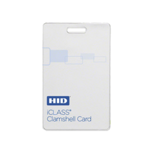 Tarjeta iClass Clamshell (Gruesa) / 2 k memoria / Programada  a 26 bits Aleatoriamente/ Garantía de por Vida