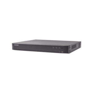 ids-7208huhi-m1-xt DVR 8 Canales TURBOHD + 8 Canales IP / 8 Megapixel (4K) / Audio de dos vías por Coaxitron / ACUSENSE / Reconocimiento Facial / 1 Bahía de Disco Duro / Salida de Video en 4K / H.265+