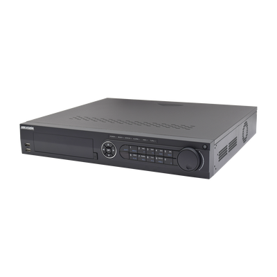 ids-7316hqhi-m4-ss DVR 16 Canales TurboHD + 8 Canales IP / 3K/5MP / Audio por Coaxitron / Acusense / 4 Bahías de Disco Duro / Videoanalisis / 16 Entradas de Alarma