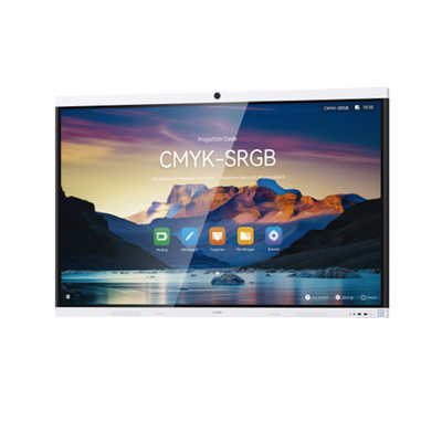 ihb3-65sa HUAWEI IdeaHub B3, Pantalla interactiva para Colaboración Inteligente, 65", 4K UHD, Harmony, Wi-Fi 6, Seguimiento de Voz, BYOM, Administración desde la Nube Gratis, blanco Jade