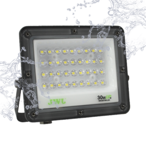 jlre-l100 Reflector Tipo Lupa 100 W / Flujo luminoso 10 000 lm / 110 - 240 Vca~ 60Hz / Dimensiones 270 x 210 x 22 mm / Uso en exterior IP66.