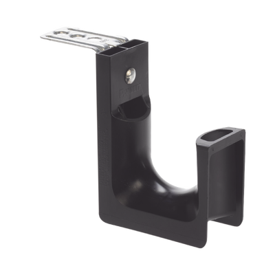 jp2cmb-l20 Sujetador STRONGHOLD tipo J (J-Hook), Con Soporte para Montaje en Techo, Para 46 Cables Cat6, Nylon 6.6, Color Negro, 1 pieza