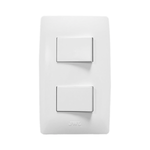 Apagador Escalera Doble de 127 V~60 Hz 10 A/ Color Blanco.