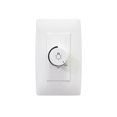jtl-c7329 Dimmer Rotativo para Lámpara Incandescentes / 300 W 127 V CA / Color Blanco.