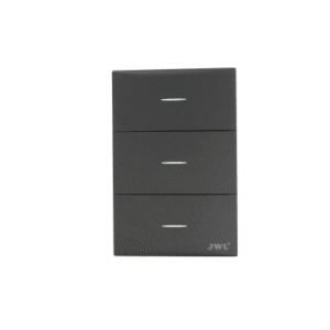jtl-g7709 Placa con 3 Interruptores Sencillos 10 A 127 V 60 Hz.