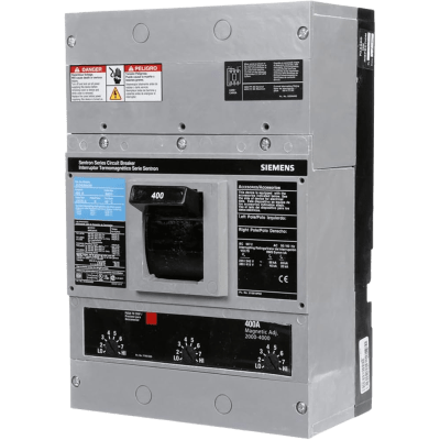 jxd63b400 Interruptor Termomagnético 600V 3X400A, Sin zapatas principales.