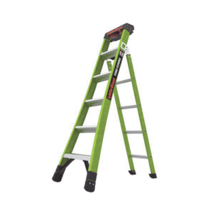 king-kombo2-6ia-ac Escalera de Tijera 3 en 1 de 1.8 Metros, Fibra de Vidrio (SKU13906-001). Hecha en E.U.A. (Versión 2.0)