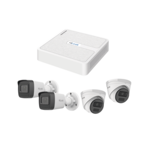 kiph2b2d-2mp Kit IP 2 Megapixel / NVR de 8 Canales con 8 Puertos PoE / 2 Cámaras IP Bala para Exterior / 2 Cámaras IP Domo para Exterior