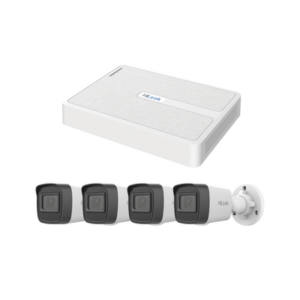 kiph4b-2mp Kit IP 2 Megapixel / NVR de 8 Canales con 8 Puertos PoE / 4 Cámaras IP Bala para Exterior
