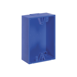 kit-71100a-b Caja trasera de montaje color azul para estaciones de parada STOPPER