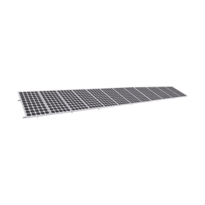 kit12pvektor8r Montaje para Panel Solar, Riel "8" de 5400mm para Módulos con Espesor de 35mm, Velocidad de Viento Máx. 136km/h (20° a 45°)