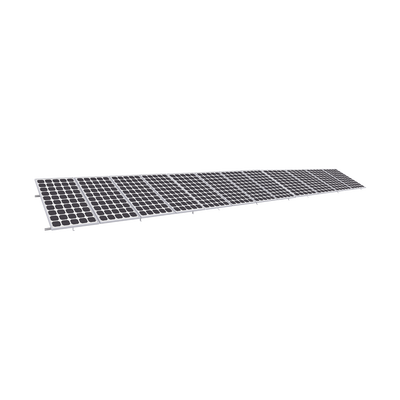 kit12pvektor8r Montaje para Panel Solar, Riel "8" de 5400mm para Módulos con Espesor de 35mm, Velocidad de Viento Máx. 136km/h (20° a 45°)