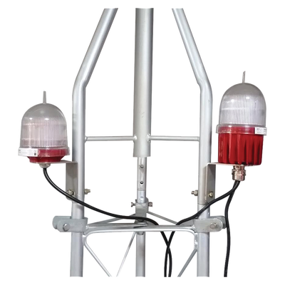 lb-ib-doble Lámpara de Obstrucción Doble tipo L-810 (Certificada). Voltaje de operación: 110 Vca.