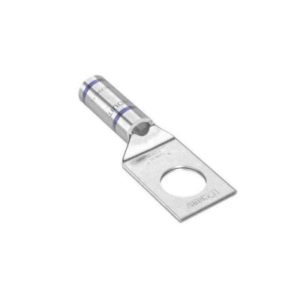Zapata de compresión LCA6-38-L, para cal. 6 Awg, Barreno para tornillo prisionero de 3/8, 1 Pz