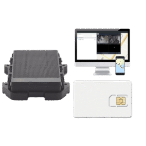 ll303kit2 KIT Localizador 4G con carga solar / Semiautónomo / Rastreo de contenedores / Cajas de tráiler / Alarma de sabotaje audible / Incluye Licencia vitalicia EPCOMGPSCODE y SIM de datos SIM500MB2Y