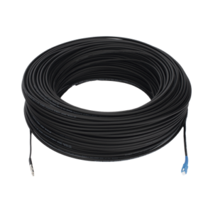 lp-200-scu Rollo de Fibra Óptica Drop Redonda G657A2 Monomodo Simplex de 200 Metros (656.17 pies) con Conectores SC/UPC-SC/UPC para Instalaciones Aéreas, Subterráneas o a la Intemperie