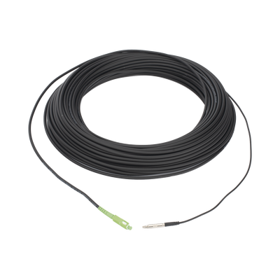 lp-50-sca Rollo de Fibra Óptica Drop Redonda G657A2 Monomodo Simplex de 50 Metros (164 Pies) con Conectores SC/APC-SC/APC para Instalaciones Aéreas, Subterráneas o a la Intemperie