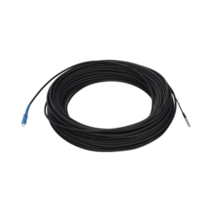 lp-50-scu Rollo de Fibra Óptica Drop Redonda G657A2 Monomodo Simplex de 50 Metros (164 Pies) con Conectores SC/UPC-SC/UPC para Instalaciones Aéreas, Subterráneas o a la Intemperie