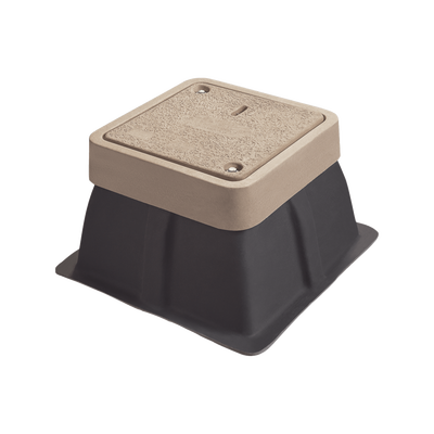 lp-ap-12x12x18 Registro para Alumbrado Público 12x12x18 Pulgadas (30.48 x 30.48 x 45.72 cm), Resistencia 3 Toneladas, Uso Peatonal