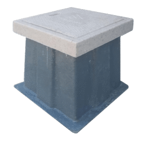 lp-ap-30x30x45 Registro para Alumbrado Público 30 x 30 x 45 cm, Resistencia 3 Toneladas, Uso Peatonal