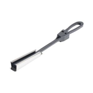 Tensor Plastico para Fibra Óptica Drop Plana de 5x2 mm, Span 80 metros (Termoplastico Resistente a los Rayos UV)