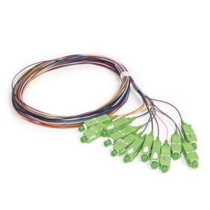lp-fo-sm-pig-12-sca Kit de 12 Pigtails SC/APC Monomodo 2 Metros (6.56 Pies)